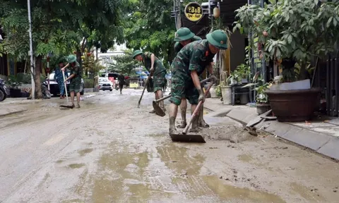 Quân đội sẵn sàng phương án "4 tại chỗ" ứng phó với mưa lũ khu vực miền Trung