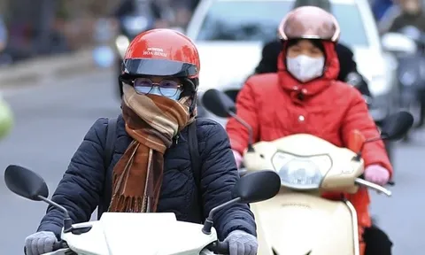 Không khí lạnh ập xuống, Bắc Bộ bước vào đợt rét buốt kèm mưa lớn diện rộng