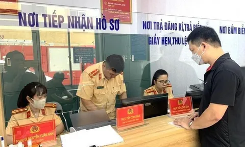 Bộ Công an hướng dẫn người dân đăng ký xe từ ngày 01/7/2025