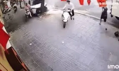 Công an Hà Nội thông tin vụ nữ tài xế tông liên hoàn 12 xe máy khiến 1 người tử vong