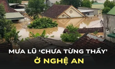 Nguyên nhân gây mưa lũ khủng khiếp tại Nghệ An