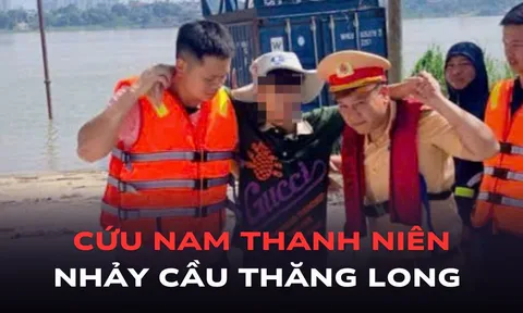 Nam thanh niên nhảy cầu Thăng Long