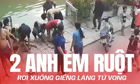 2 anh em ruột ở Hà Nội rơi xuống giếng làng tử vong, người dân day dứt về 6 phút định mệnh