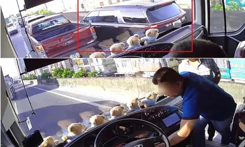 Công an thông tin vụ người đàn ông tự ý rút chìa khoá xe khách trên vành đai 3