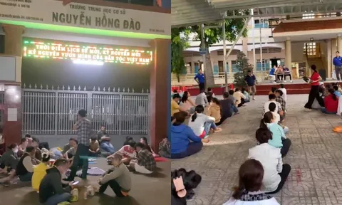 TP.HCM: Buổi đăng ký lớp bán trú mập mờ tại Trường THCS Nguyễn Hồng Đào