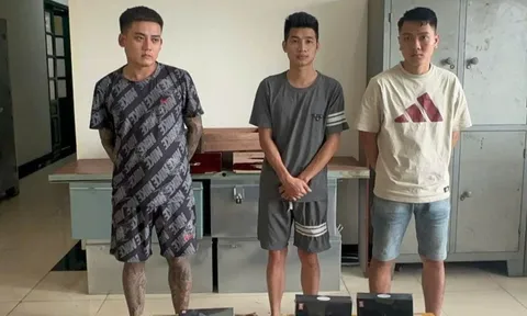 Chân dung 3 thanh niên trộm 138 máy tính tại sân bay Nội Bài