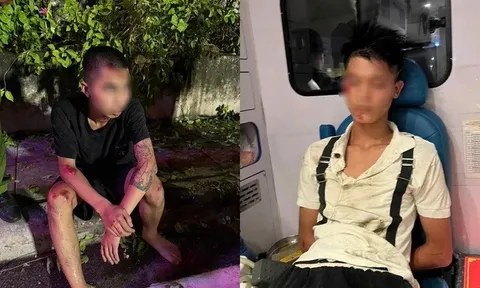 Danh tính 2 quái xế 'thông chốt' trên đường Nghi Tàm khiến 1 Đại úy chấn thương