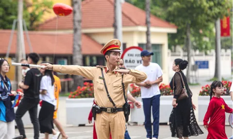 Công an TP. Hà Nội điều chỉnh phương án cấm đường hôm nay