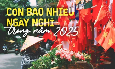 Sau kỳ nghỉ Quốc khánh, người lao động còn bao nhiêu ngày nghỉ lễ trong năm 2025?