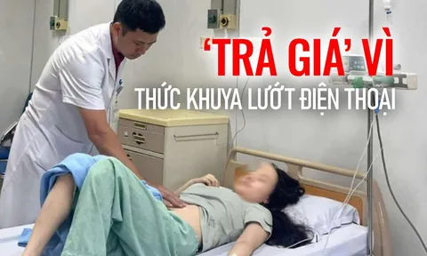 Cô gái phải 'trả giá' vì thức khuya lướt điện thoại