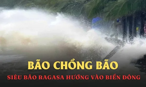 Bão chồng bão trên Biển Đông: Thêm một cơn bão với cường độ rất mạnh