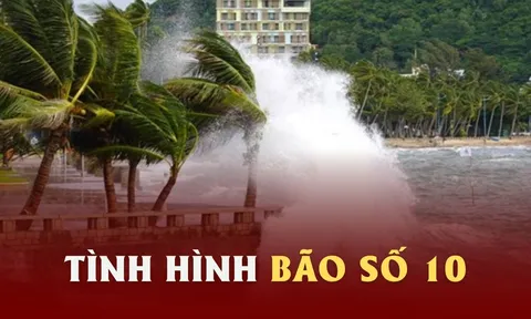 Tình hình 'nóng' về cơn bão số 10 (BUALOI)