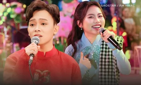 'So kè' Hồ Văn Cường và Phương Mỹ Chi khi hát cùng một bài dân ca