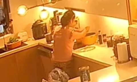 Chủ nhà nói không nên lời khi thấy hành động của giúp việc qua camera