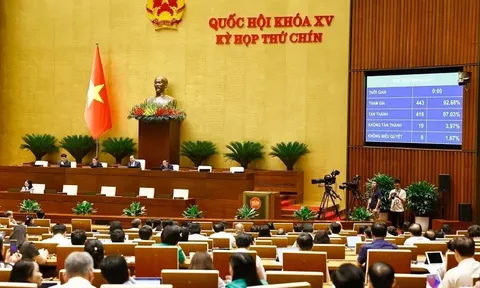 Quốc hội biểu quyết về thí điểm cơ chế đặc thù phát triển nhà ở xã hội