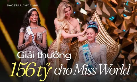 Tân Hoa hậu Thế giới nhận giải thưởng 156 tỷ đồng
