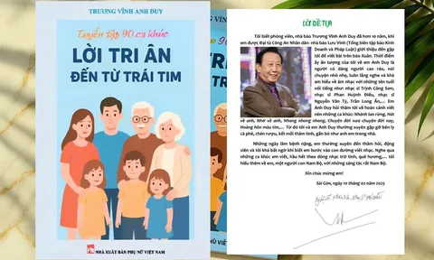 Tuyển tập 90 ca khúc “Lời tri ân đến từ trái tim”