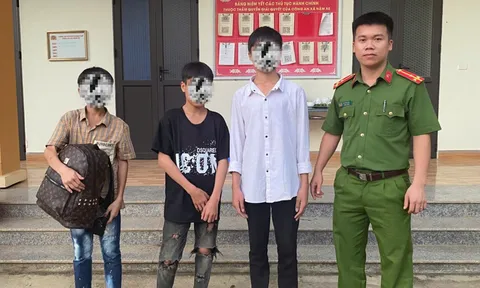 Nghe lời người lạ trên mạng, 3 học sinh bỏ nhà đi 'lập nghiệp'