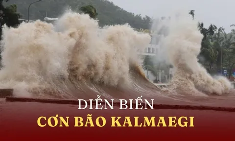 Diễn biến 'nóng' về cơn bão mới KALMAEGI