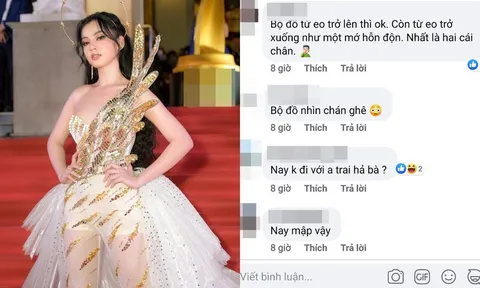 'Tình tin đồn' 18 tuổi của chồng cũ Lệ Quyên bị chê diêm dúa nửa mùa khi hoá nữ thần