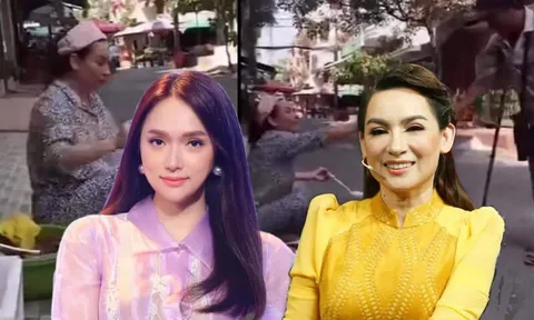 Phi Nhung tự tay làm đồ ăn cho người bán vé số, dân mạng tranh thủ 'cà khịa' Hương Giang vì lý do này...
