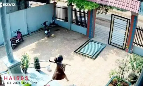 Vợ bầu nhảy qua 3 bậc thềm, cầm rựa ứng cứu chồng khi trộm vào nhà: 'Mình quên luôn là đang có bầu'