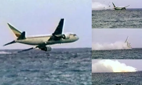 Thực hư đoạn video quay lại cảnh máy bay ở Indonesia lao xuống biển đang được lan truyền trên MXH