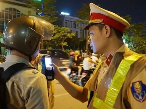 Ngày thứ hai của kỳ nghỉ Tết Dương lịch 2026, phát hiện hơn 3.300 trường hợp vi phạm nồng độ cồn