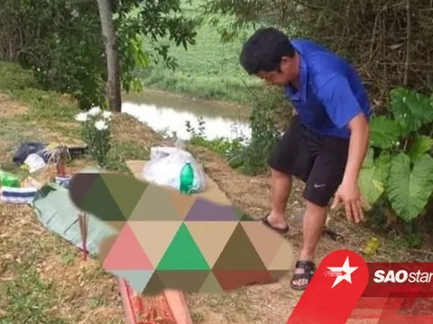 Hoảng hốt phát hiện thi thể bé sơ sinh trôi dạt bên sông Ngàn Sâu