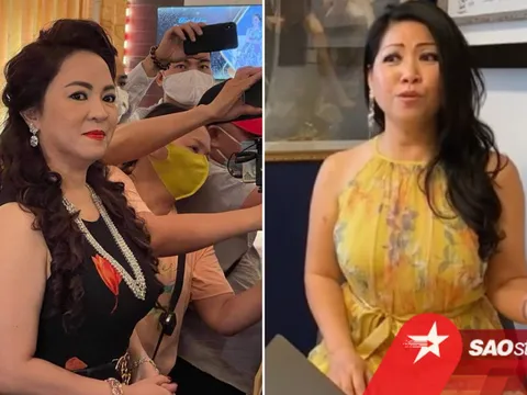 Bị Hoa hậu 'tra google nhưng không có tên' chấm 4 điểm nhan sắc, bà Phương Hằng gay gắt 'đáp trả'