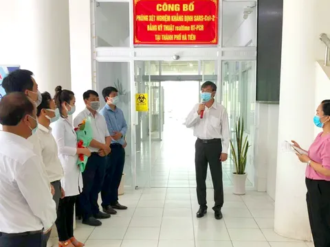 Kiên Giang: Thành lập phòng xét nghiệm SARS-CoV-2 bằng kỹ thuật Realtime RT-PCR tại TP Hà Tiên