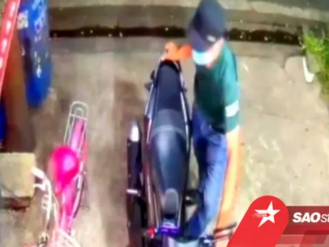 Công khai hình ảnh nghi phạm trộm xe máy đâm tử vong nam bác sĩ ở Bình Dương