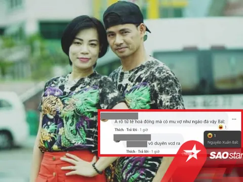 Bị dân mạng chỉ trích 'vợ như ngáo đá', Xuân Bắc có hành động bất ngờ