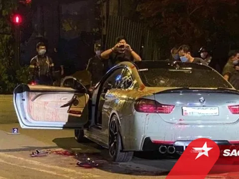 Hai người đi BMW bị chém trọng thương vì tiếng pô nổ to