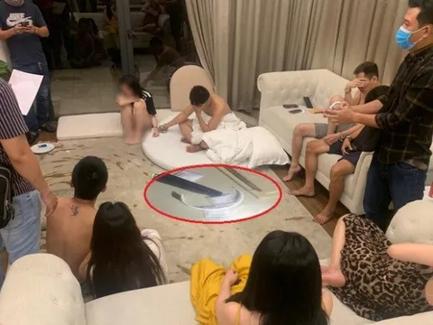 5 thiếu nữ thuê villa sử dụng ma túy với 4 thanh niên giữa mùa dịch