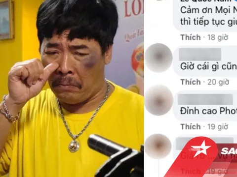 Nghệ sĩ Lê Quốc Nam đính chính khi bị nghi là người làm thơ tục tĩu, 'đá đểu' bà Nguyễn Phương Hằng
