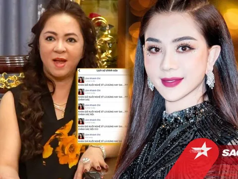 Pha xử lý cồng kềnh của Lâm Khánh Chi khi bàn về phát ngôn 'khán giả nuôi nghệ sĩ' từ bà Phương Hằng