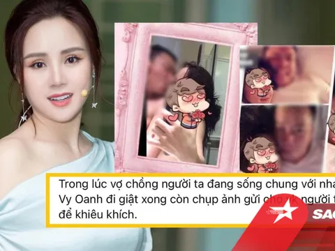 Xôn xao nghi vấn loạt ảnh Vy Oanh hôn hít 'chồng người ta', bị tố gửi tận tay 'chính thê' dằn mặt?