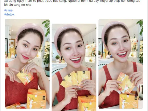 Tường Vi quảng bá thực phẩm chức năng có chứa chất gây hại sức khỏe?