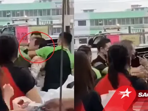 Người đàn ông say xỉn ngoan cố không đeo khẩu trang làm náo loạn siêu thị