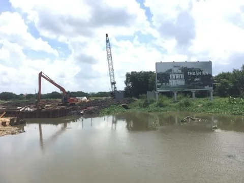 Bình Dương: Một công ty bị xử phạt vì xây dựng khi chưa có giấy phép