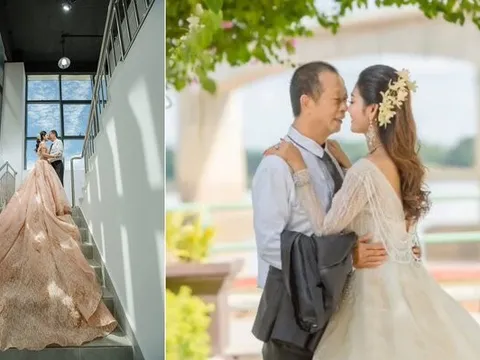 Cụ ông 70 tuổi cưới vợ đáng tuổi cháu, nhan sắc của cô dâu khiến nhiều người kinh ngạc