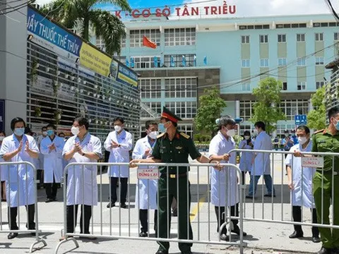 Hà Nội: Chính thức kết thúc cách ly y tế Bệnh viện K Tân Triều