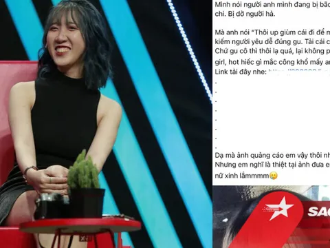 Nữ chính show hẹn hò nói gì khi bị 'bóc phốt' công khai quảng cáo cho 'web đen'?