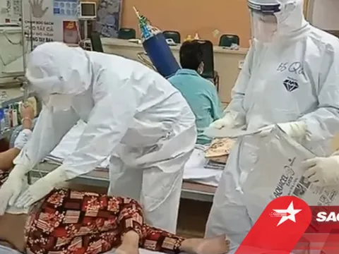 TP.HCM: Đi cấp cứu vì bỏng nước sôi, người phụ nữ phát hiện nhiễm Covid-19