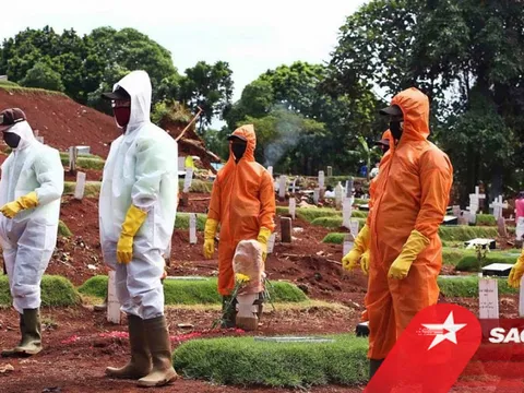Indonesia bên bờ vực 'vỡ trận', kỷ lục hơn 1.000 ca tử vong vì Covid-19 trong 24 giờ