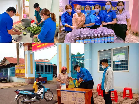 Thắm sức trẻ Bình Phước gây quỹ phòng chống dịch với nhiều nét độc đáo