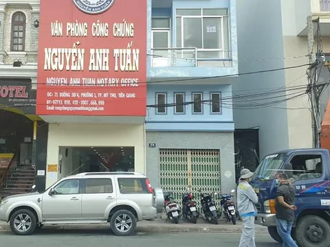 Tiền Giang: Sở Tư pháp cảm ơn phóng viên đã đóng góp ý kiến và sẽ chấn chỉnh lại hoạt động công chứng