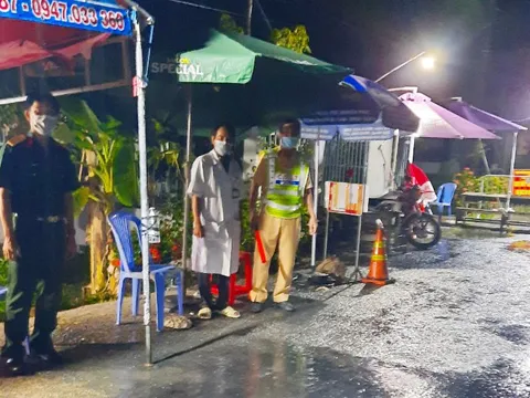 Kiên Giang: Thiết lập vùng cách ly y tế tại huyện Vĩnh Thuận để phòng, chống dịch bệnh COVID-19