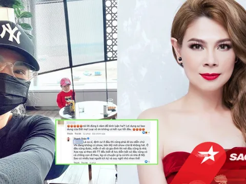 Bị netizen mắng chửi 'vô ơn với quê hương' khi về Mỹ tránh dịch, ca sĩ Thanh Thảo bức xúc 'đáp trả'